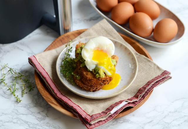 Oeuf mollet au Air Fryer