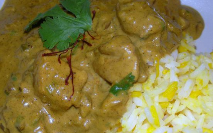 Dinde coco-curry