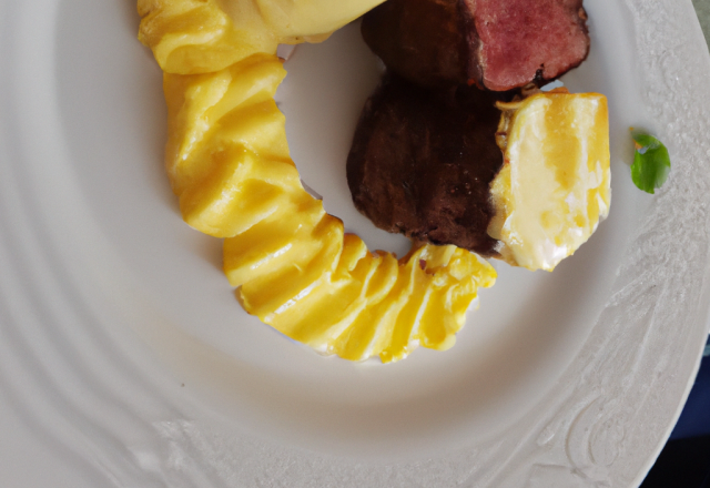 Filet mignon au fromage des Grisons