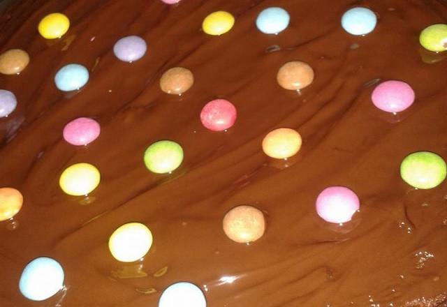 Gâteau choco smarties