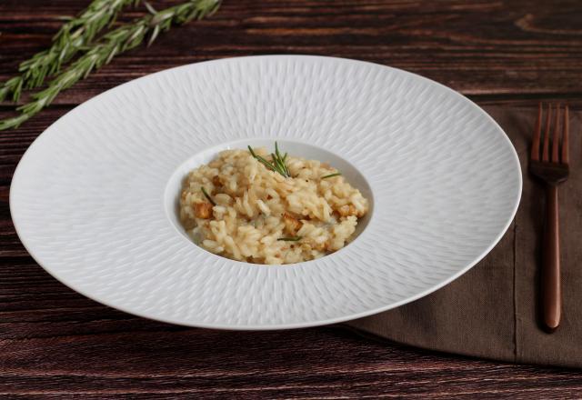 Risotto au gorgonzola et aux noix