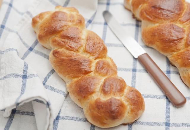 Brioche tressée rapide