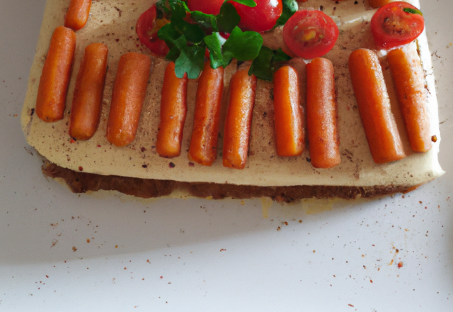 Tiramisu carottes et tomates