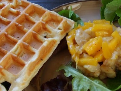 Gaufre salée