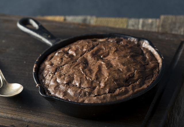 Fondant au chocolat à la poêle maison