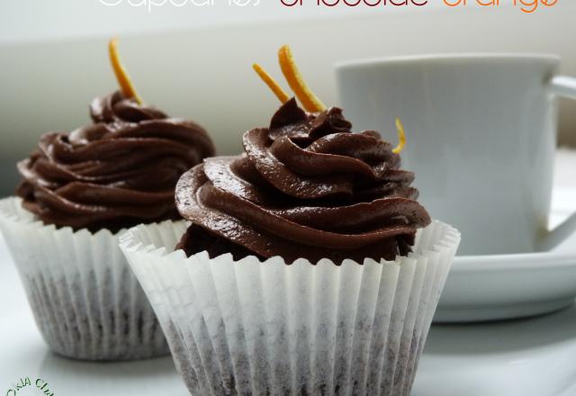 Cupcakes chocolat & orange