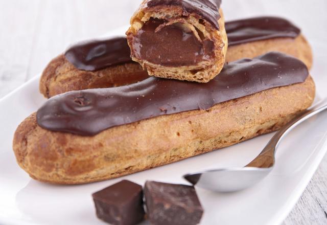 Eclairs au chocolat faciles de Chef Damien