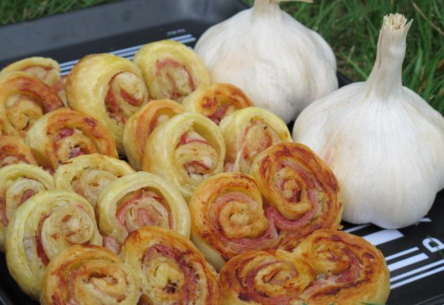 Palmiers à l'ail de Lomagne et aux herbes de Provence