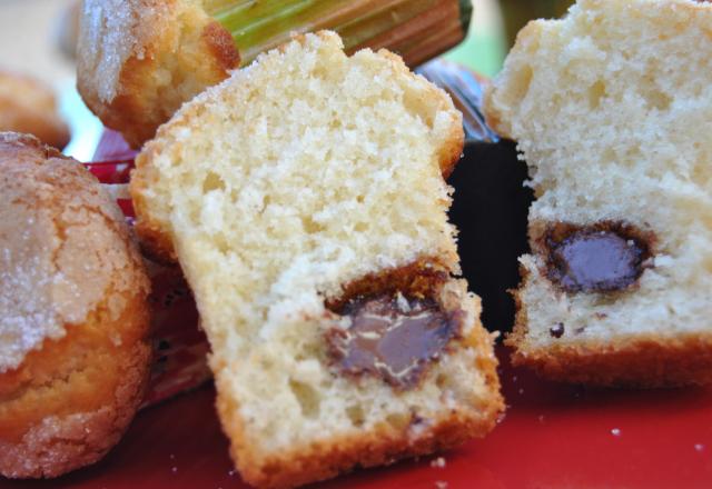 Madeleines espagnoles au Nutella