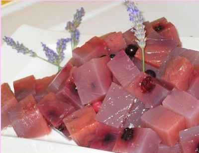 Cubes de fraîcheur de fleurs