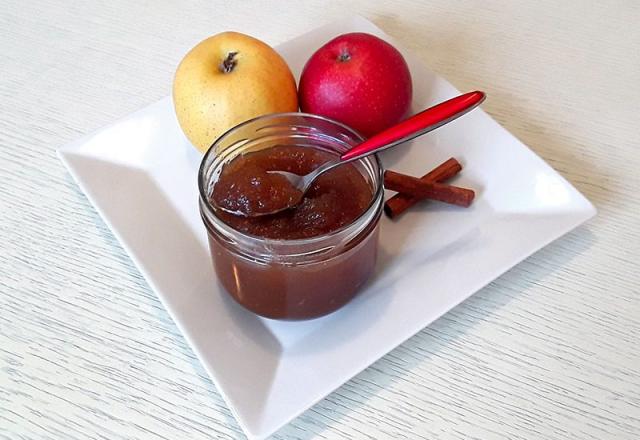 Confiture de pomme à l'orange