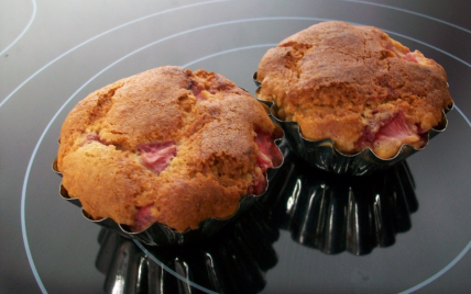 Muffins fraises et chocolat