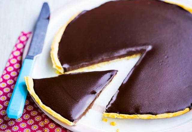 Tarte au chocolat et carambar