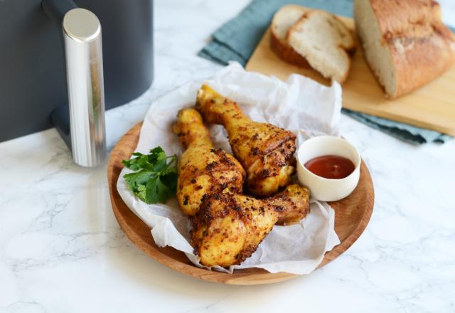 Pilons de poulet au Air Fryer