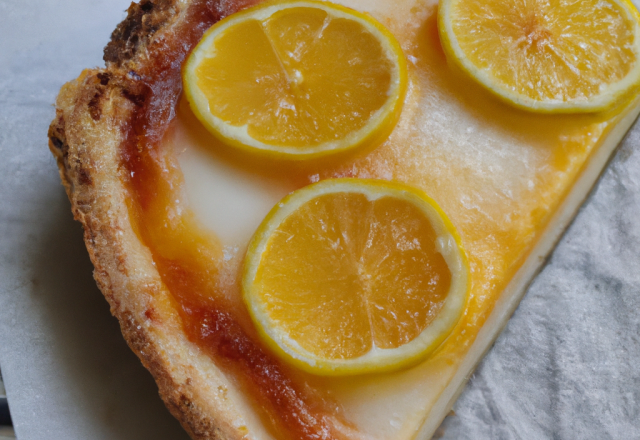 Tarte aux citrons facile