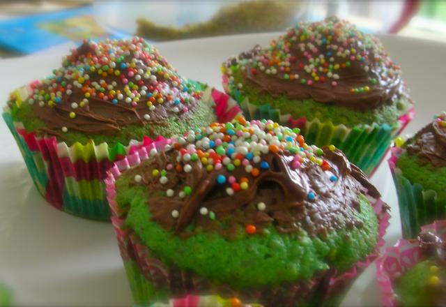 Cupcake à la pistache et chocolat