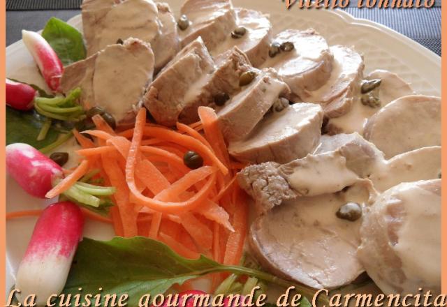 Filets mignons à la sauce au thon (Vitello Tonnato)