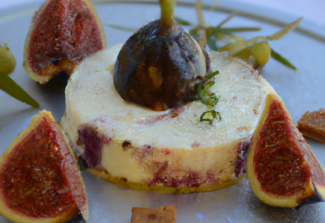 Fromage de brebis poélé aux figues