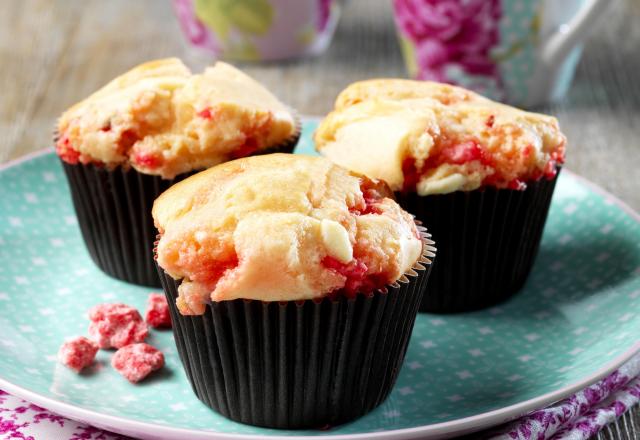 Muffins vanille aux pralines