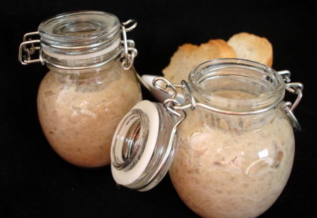 Pots de lentilles à la crème