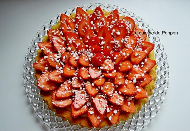 Tarte aux fraises très facile