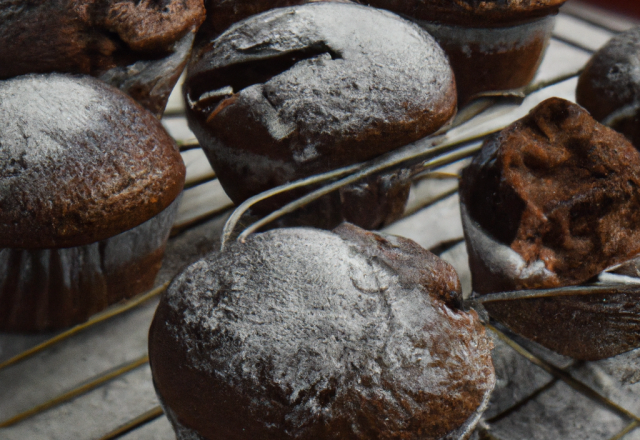 Muffins ultra fondants au chocolat