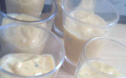 Mousse de citron vert et mangue