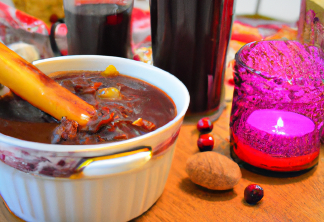 Granité au vin chaud