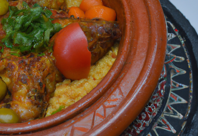 Tajine tunisien traditionnel