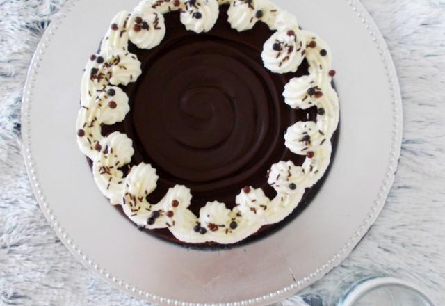 Cheesecake tout chocolat