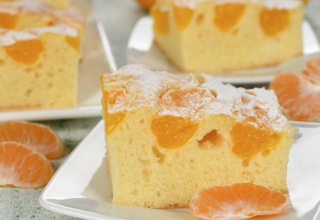 Gâteau au yaourt à la clémentine