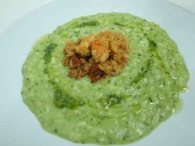 Risotto au pesto