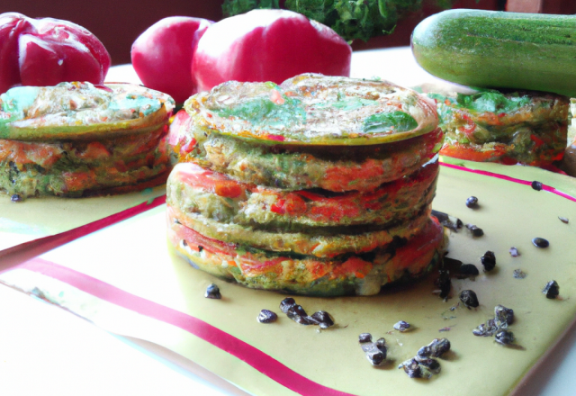 Galettes de légumes au thermomix