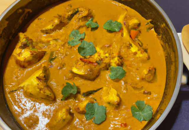 Poulet au curry facile