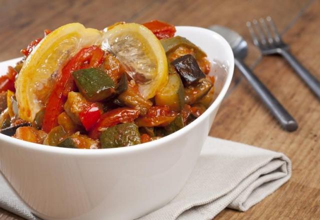 Ratatouille au citron relevée