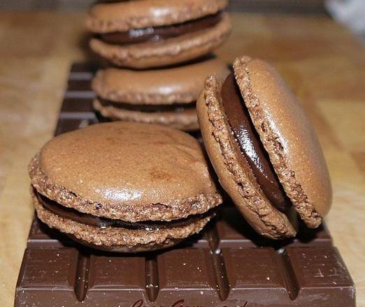 Macarons chocolat