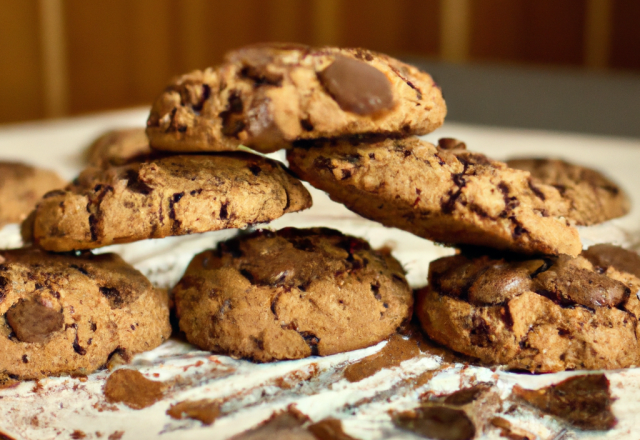 Cookies au chocolat express