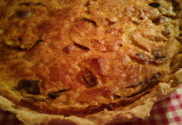 Quiche traditionnelle à l'oignon