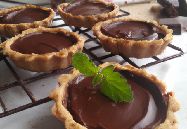 Tartelettes au chocolat faciles