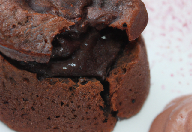 Fondant au chocolat succulent et coulant