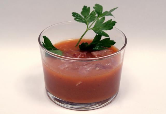 Salmorejo et Jambon Serrano d'Aoste