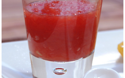 Verrine de marmelade de pamplemousse