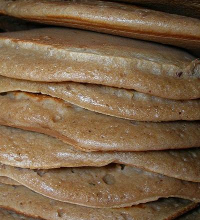 Pancakes à la farine de châtaigne