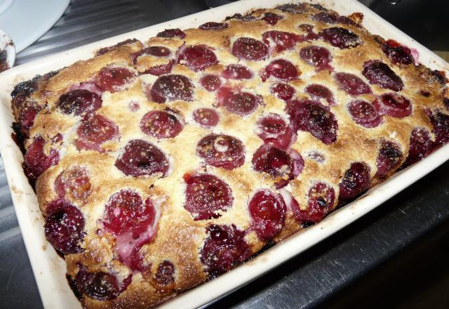 Clafoutis aux cerises revisité