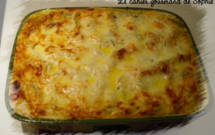 Lasagnes aux courgettes et à la dinde