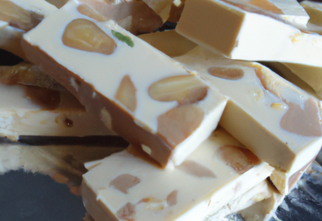 Nougat glacé classique