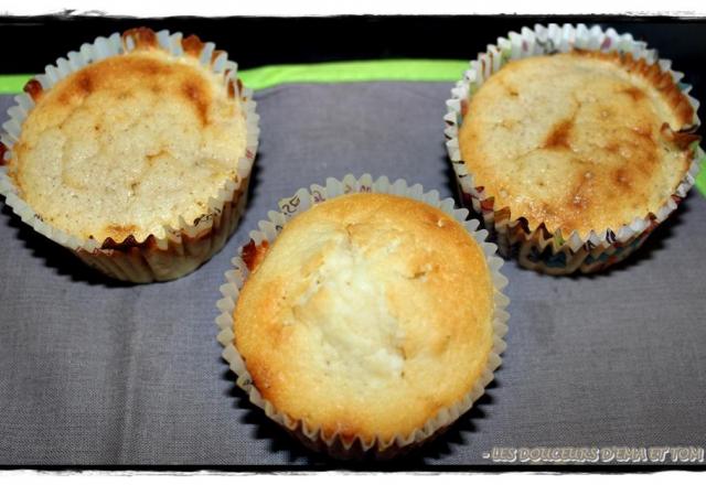 Muffins pêches cannelle