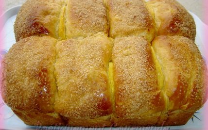 Brioche aux pommes et fève Tonka