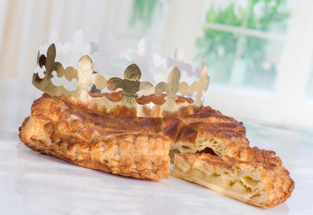 Galette des rois à la compote de pommes