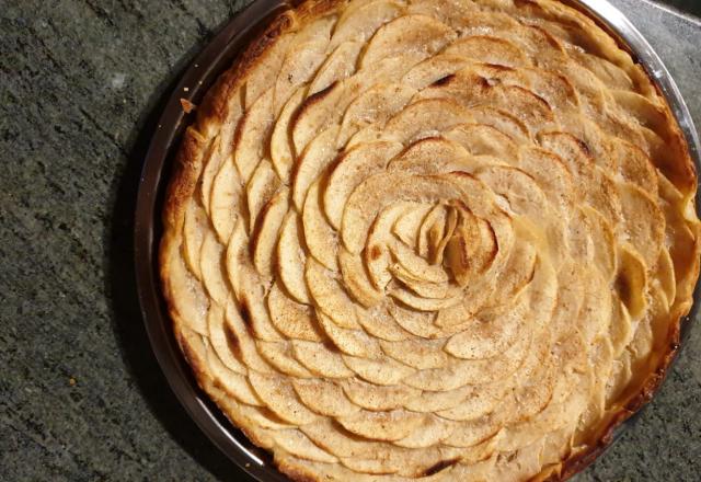 Tarte pomme banane